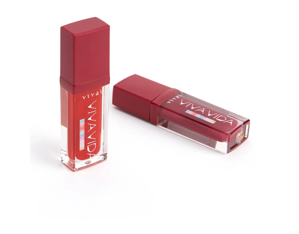 Batom Líquido com Acabamento Brilhante - Vivai