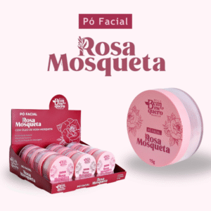 Pó Facial Rosa Mosqueta da Bella Bem Me Quero