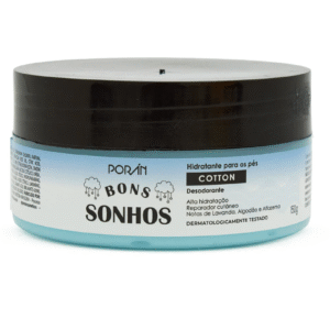 Hidratante para os Pés Bons Sonhos Cotton Porán 150g