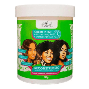 Creme 2 Em 1 - Reconstrução E Creme De Pentear - Belkit 1kg