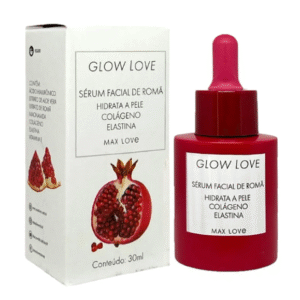 Serum Glow Love Romã Colageno Vegano Max Love